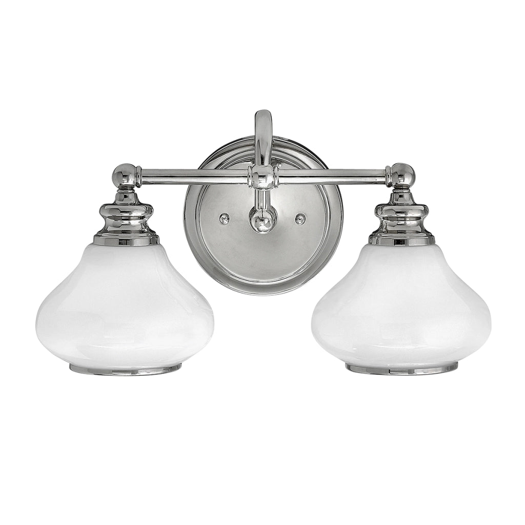 Applique bagno doppia cromata Ainsley 41cm 2xG9 LED 3W