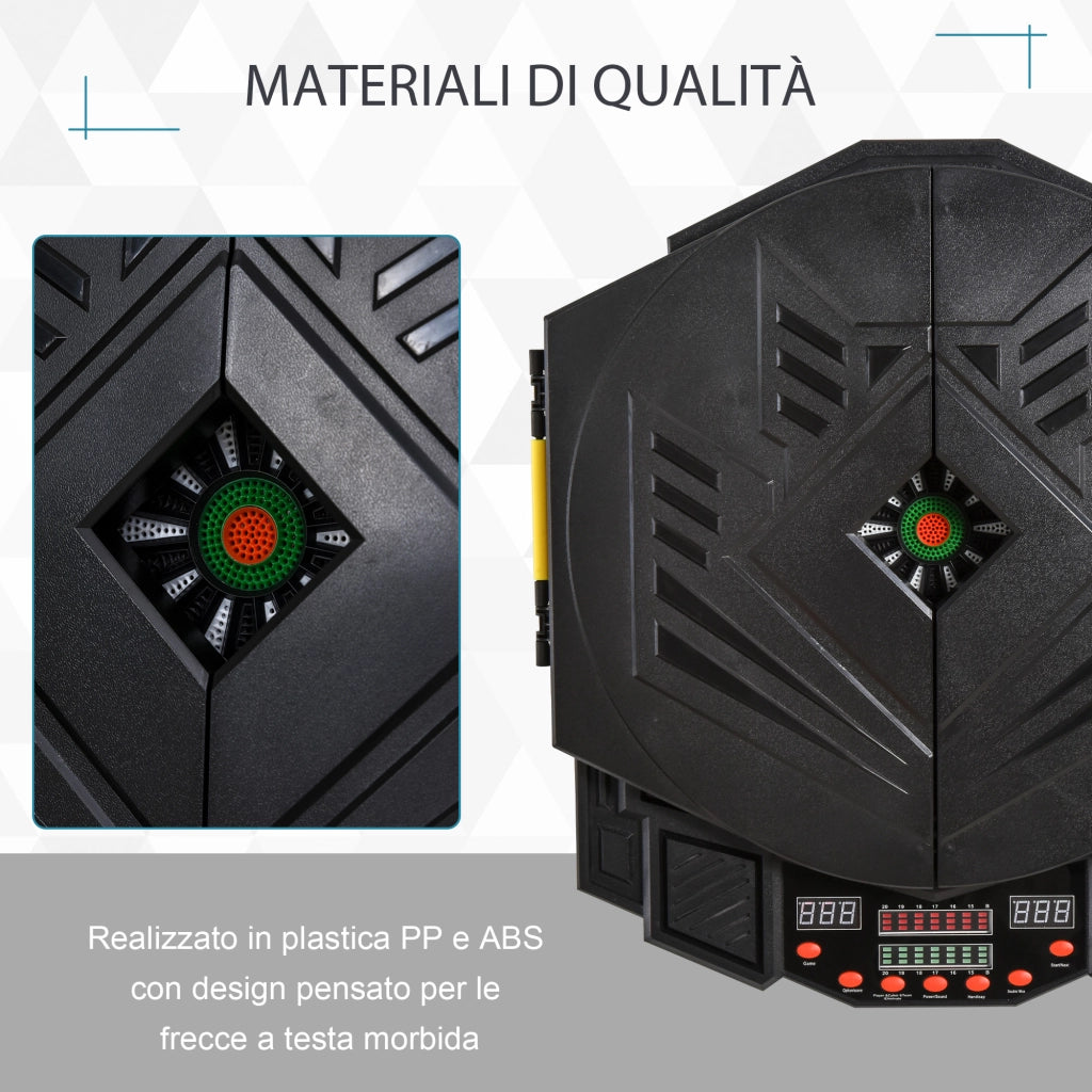 Bersaglio Elettronico Freccette ¨C Xylo ¨C 27 Giochi 8 Giocatori 12 Freccette