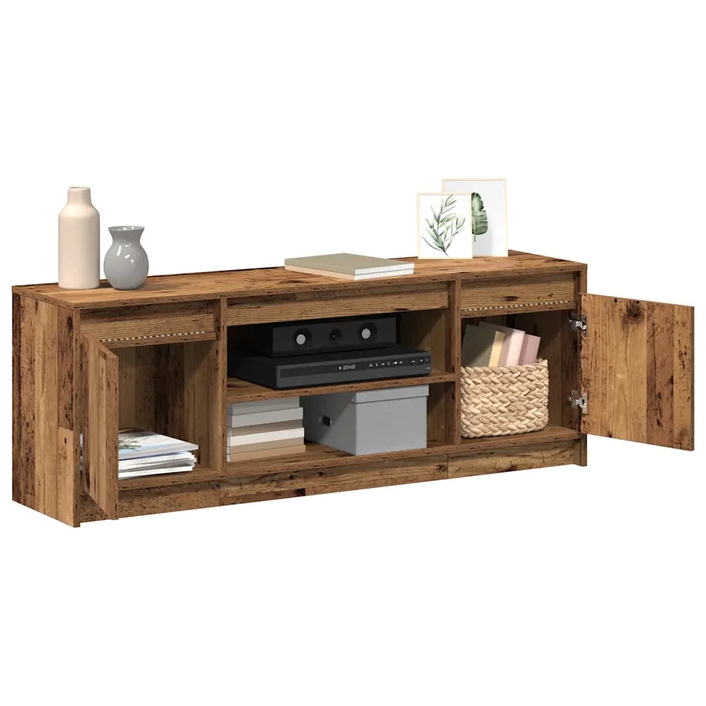 Mobile TV-Credenza per TV Marrone 139,5 x 34 x 50 cm Legno multistrato 935394