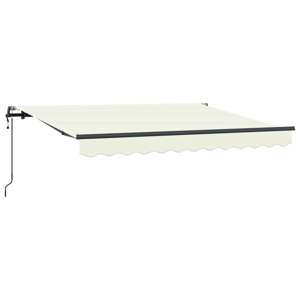 Tenda Retrattile Crema 250 x 200 cm Tessuto 3329360