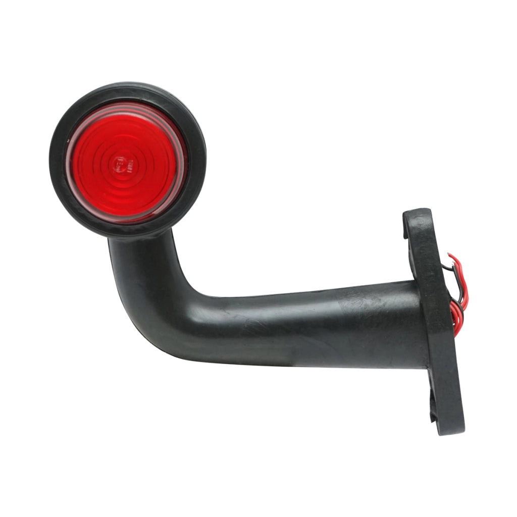 Lampada laterale con LED NEON, 12-24V, rosso-bianco, Breckner Germany