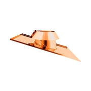 Faldale in rame da 120mm modello per tetti inclinati