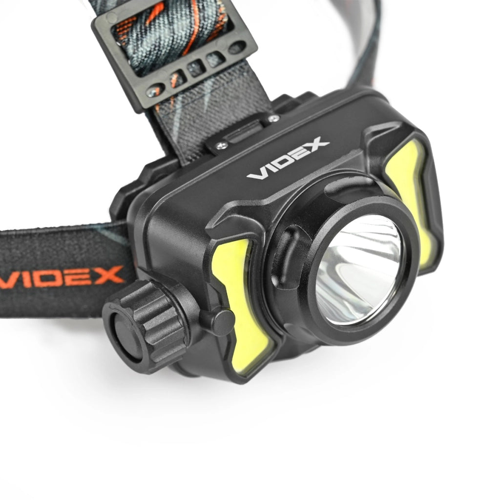 Lampada frontale Videx VLF-H147 5W 700lm 185m USB-C IP55