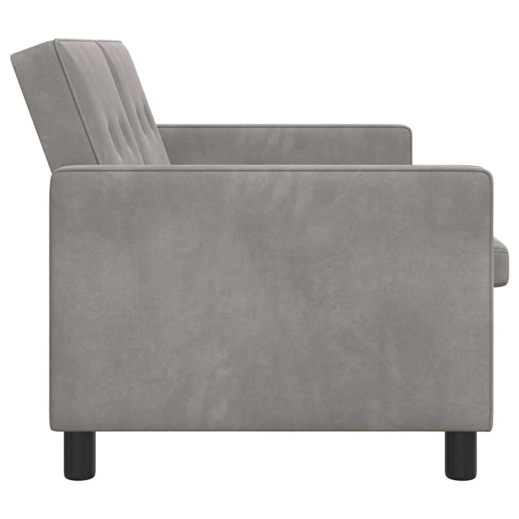 Divano letto Verde chiaro Tessuto 42033352