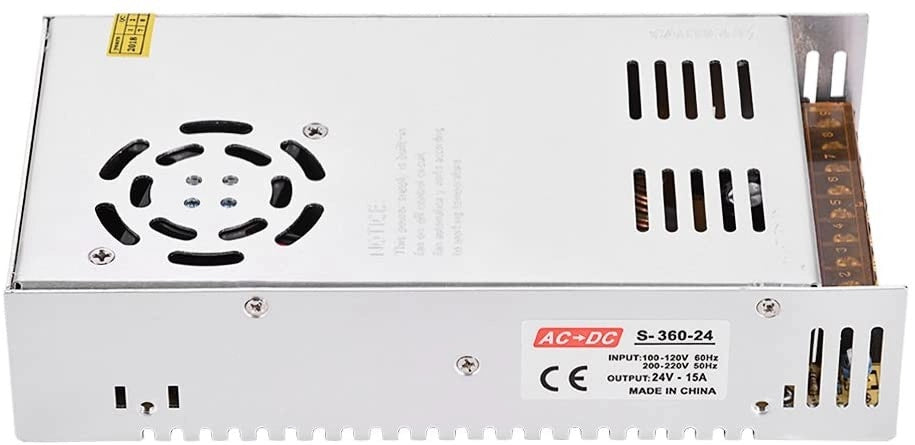 Ac 220v Dc 24v Alimentatore 15A 360W Stabilizzato Switching Trimmer - Benovo
