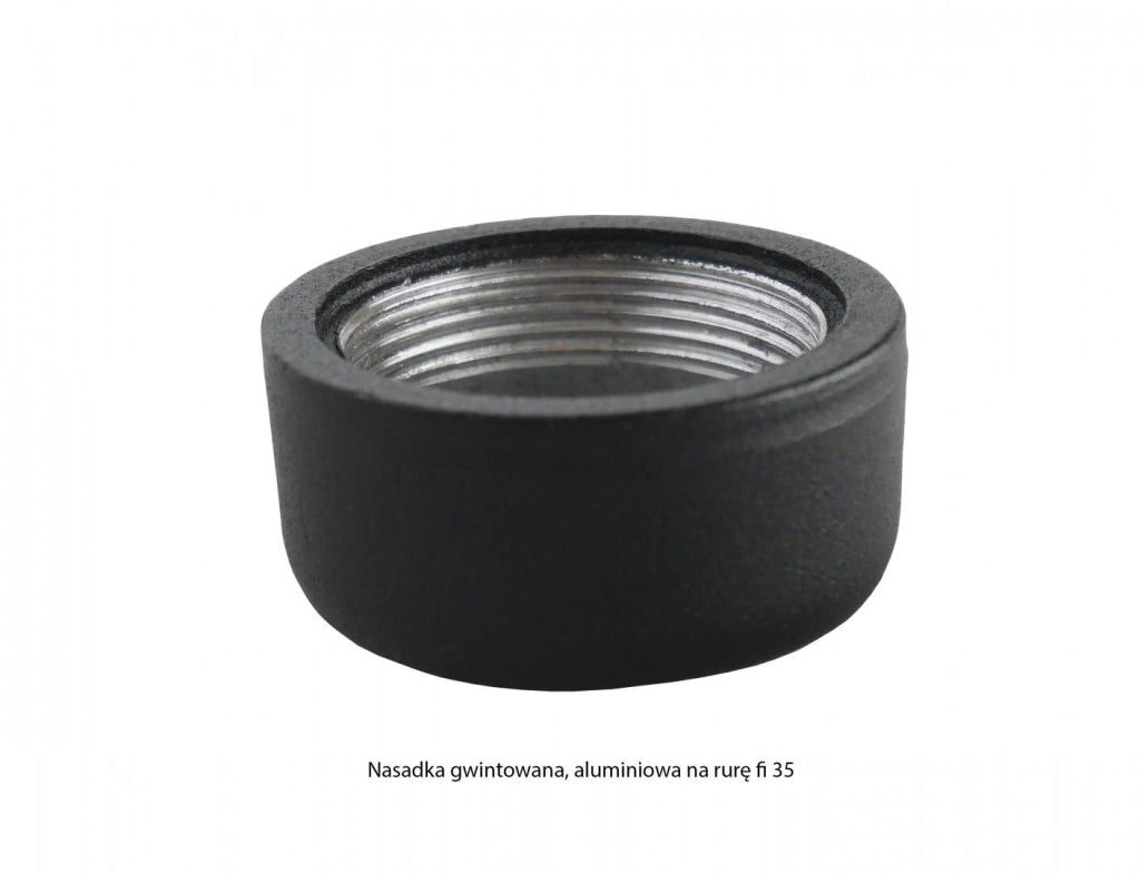 Testa lampione esterno retrò SU-MA E27 nero IP43 K1018H