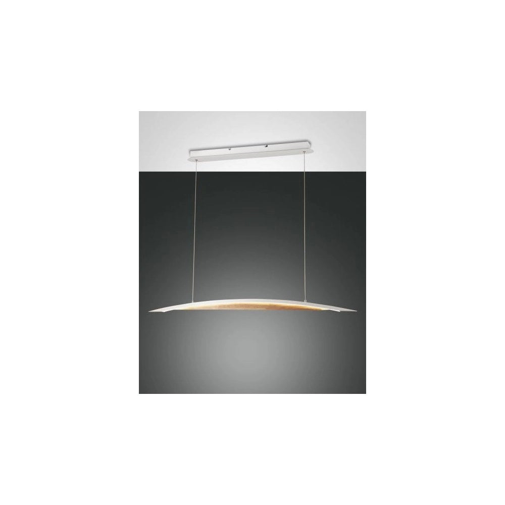 Lampadario a sospensione a led Cordoba bianco 3697-40-102 Fabas Luce