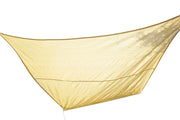 TENDA DA SOLE A VELA QUADRATA IN HDPE 360 X 360 CM IN COLORE SABBIA