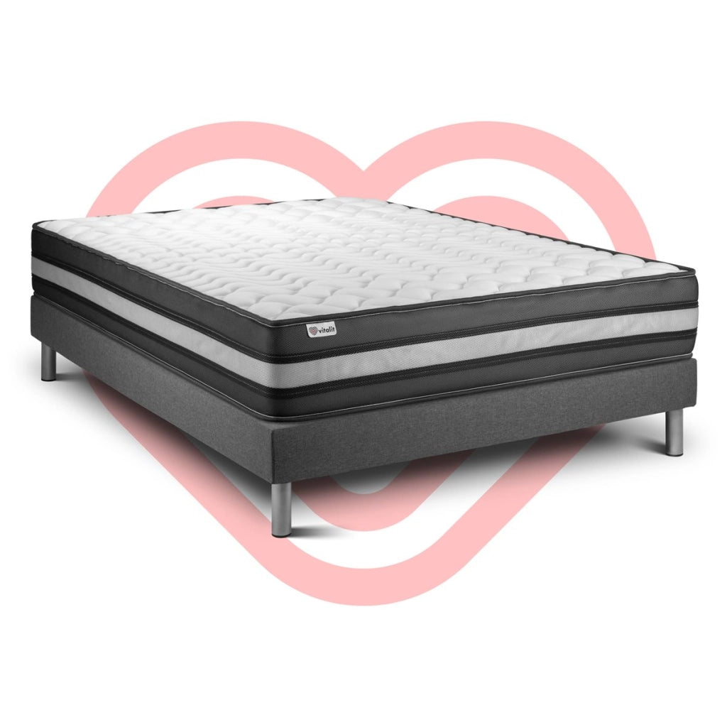 Set materasso e base 200x200 cm - Vital Power Zen