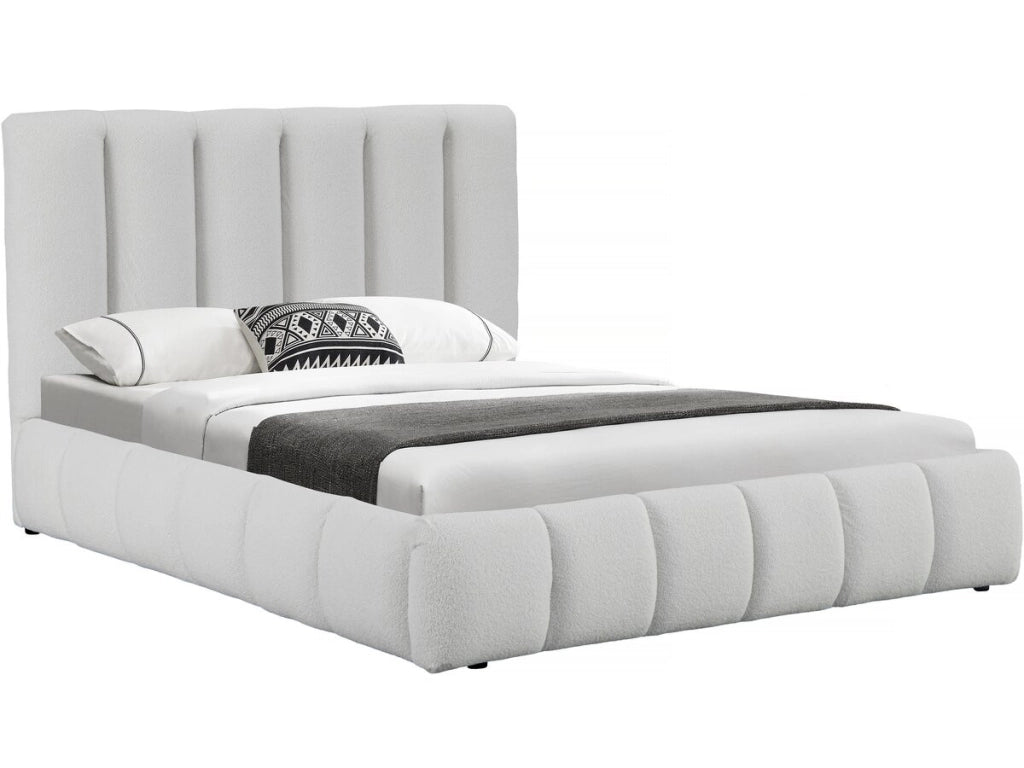 Letto con cassettone "Annie" - 160 x 200 cm - Bianco