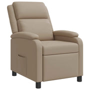 Poltrona reclinabile Cappuccino Similpelle 42034847