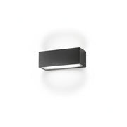 Applique Da Esterno Contemporaneo Step Alluminio Grigio Grafite 2 Luci E27