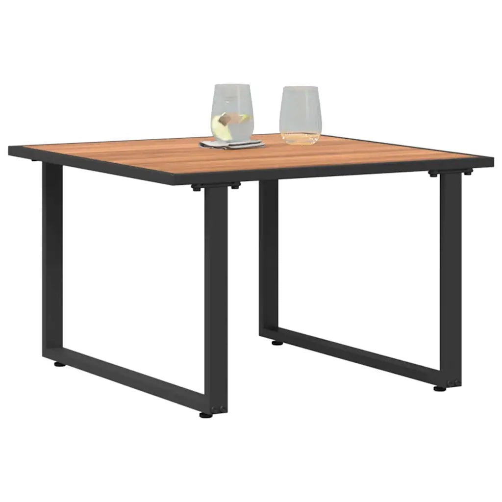 Tavolino da salotto Nero e Marrone 55 x 55 x 35 cm 42007554