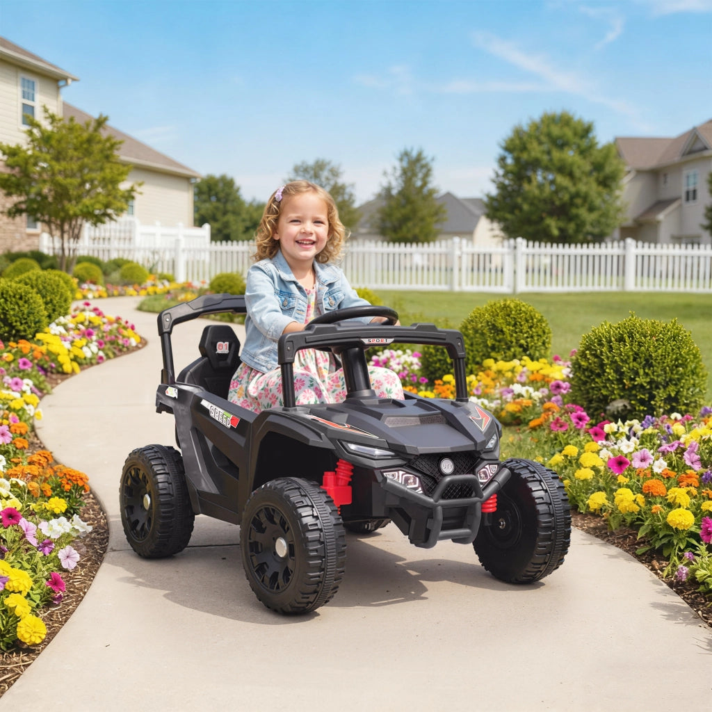Auto Bambini Elettrica 12V ¨C zephmum ¨C Nero