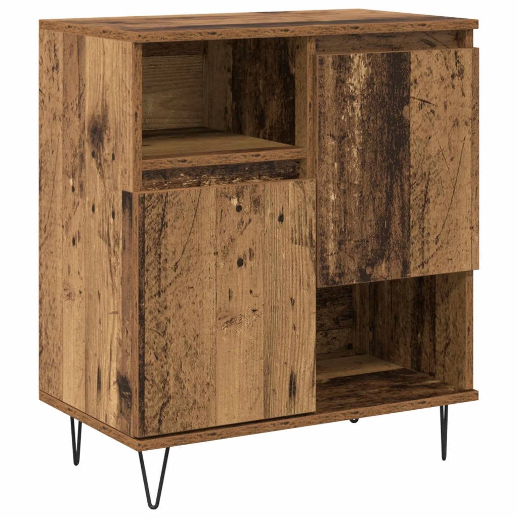 Credenza 2 pcs Legno vecchio 60 x 35 x 70 cm 3394548
