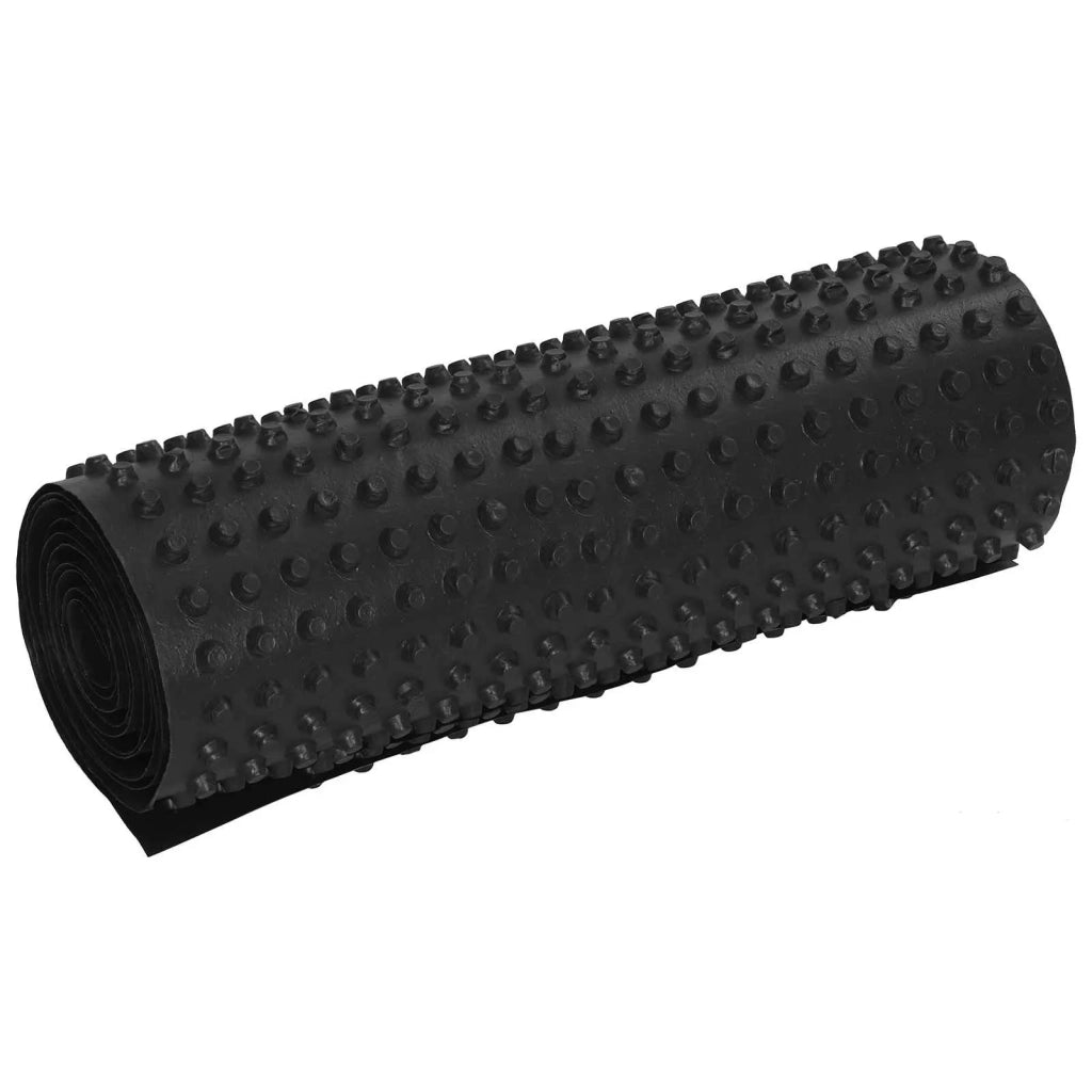 Foglio di drenaggio stampato 2 pcs Nero 0,5 x 20 m HDPE 42019913