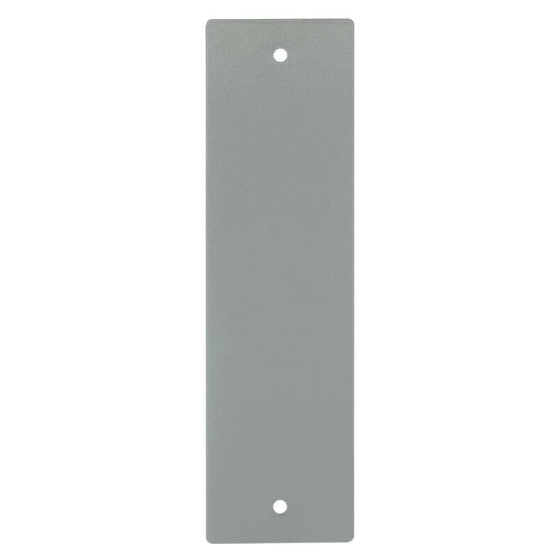 PLACCA 142 MM GRIGIO CIECA COPRI FORO AVVOLGITORE MOTORE TAPPARELLA TAPPARELLE