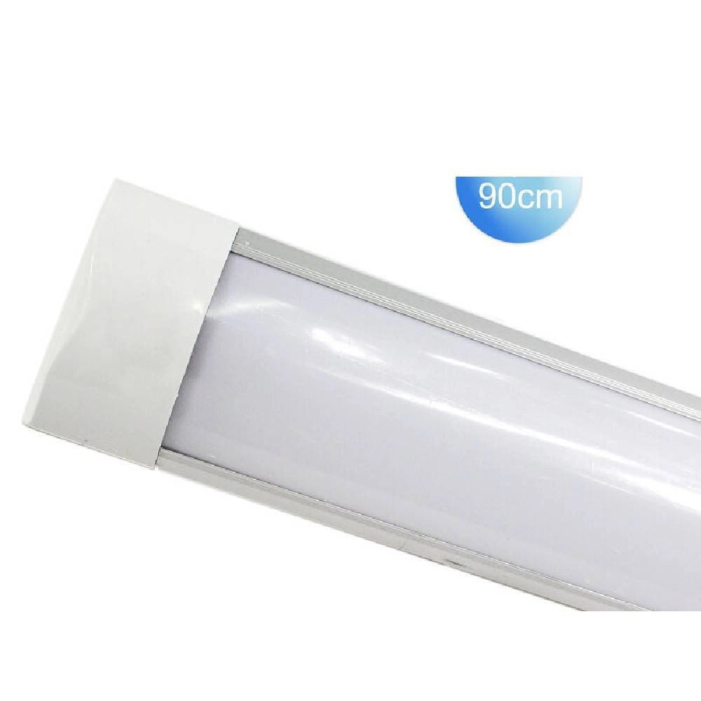 Trade Shop - Plafoniera Led Slim 90 Cm Sottopensile Soffitto Luce Calda Fredda Naturale -