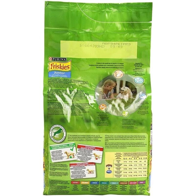 FRISKIES JUNIOR CROCCHETTE PER CANE AL POLLO 1,5 KG