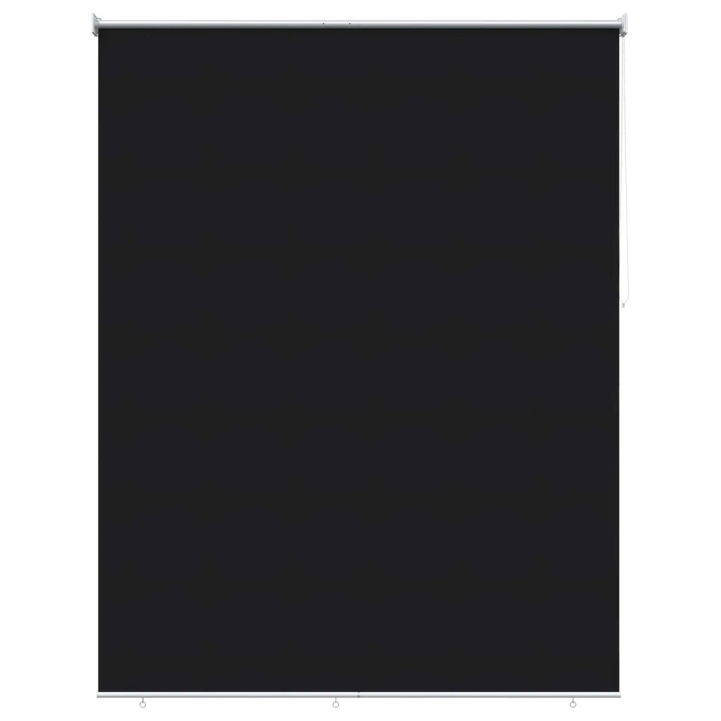 Voletta a rullo con protezione UV Nero 160 x 140 cm Poliestere 42041253