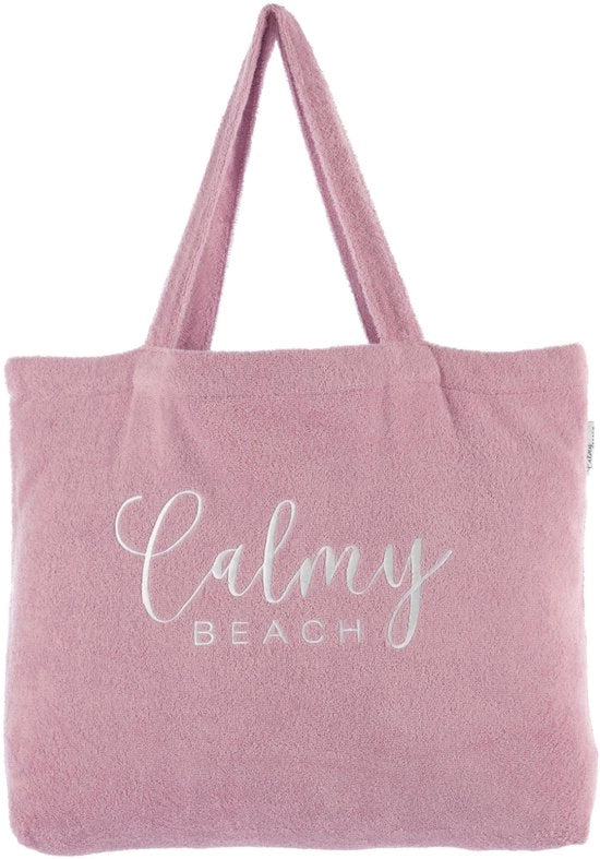 Tas da Bagno in Cotone 100% XL per Uomo e Donna con Comparto Interno e Cinturini Lungi (Rosso Antico)