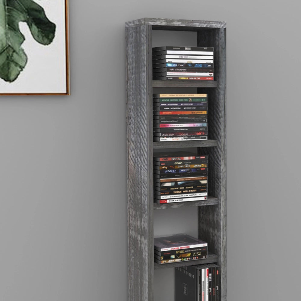 Vicco Scaffale porta cd Calcestruzzo 21 x 91.8 cm
