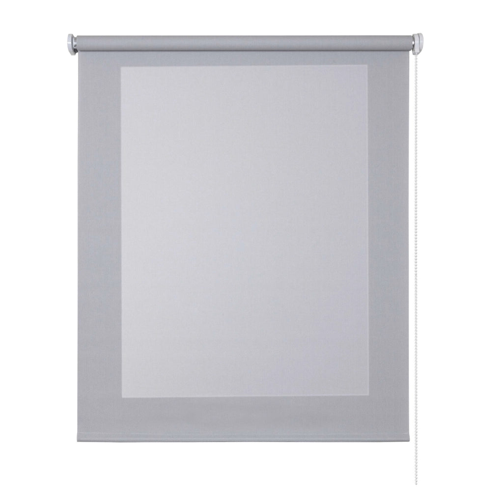 Tenda a Rullo Screen resistente e isolamento termico Grigio 120x180 cm