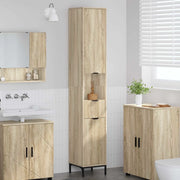 Mobile da Bagno con cassetto Rovere Sonoma 31,5 x 33 x 190 cm 883406