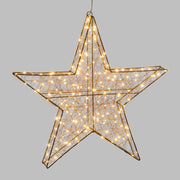 Stella 3D Copper 40 cm 80 MicroLED B Caldo FlashLED IP44