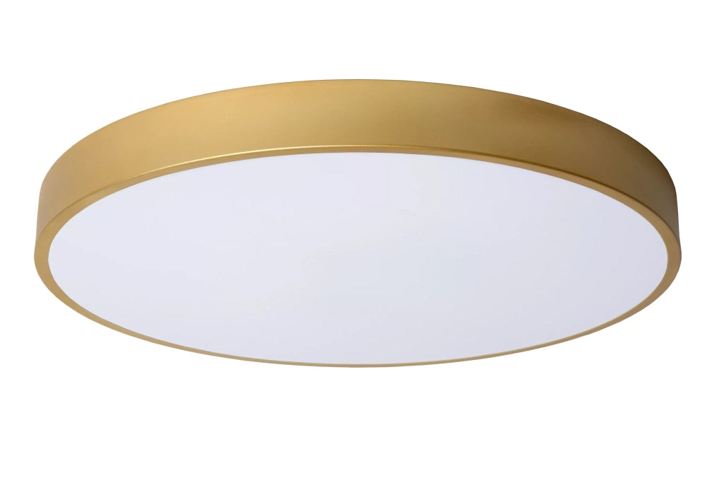 Plafoniera Lucide UNAR Ø50 LED 36W dimmerabile oro