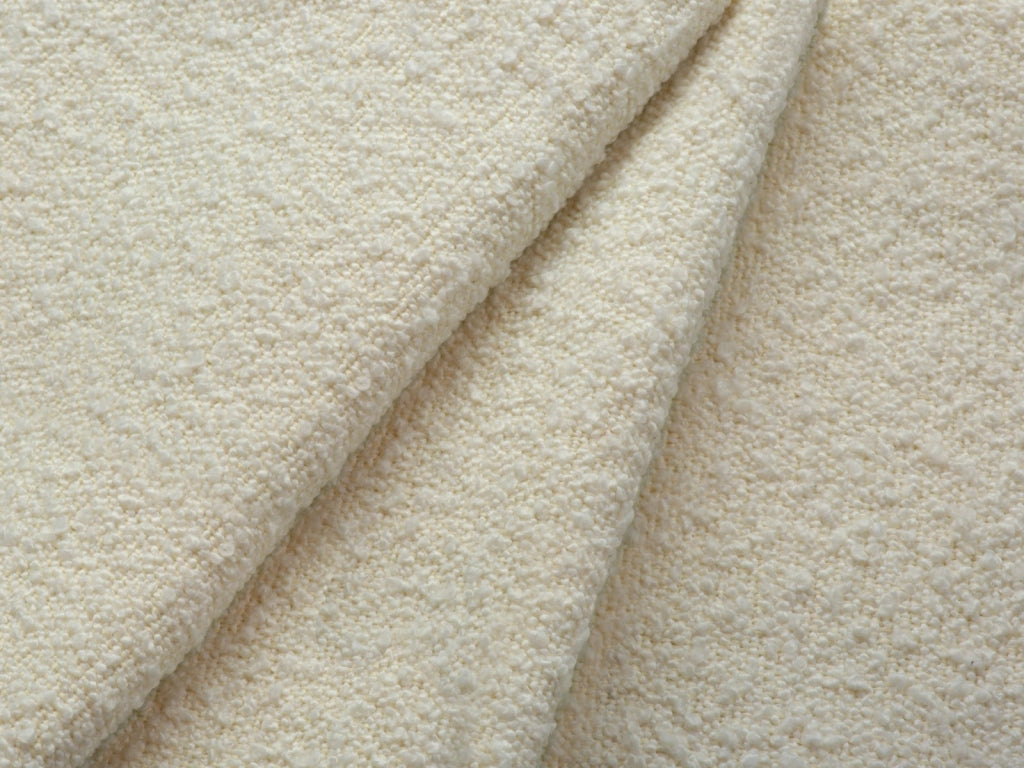 Cosmopolitan Design - Poltrona "Vienna" in bouclé beige 