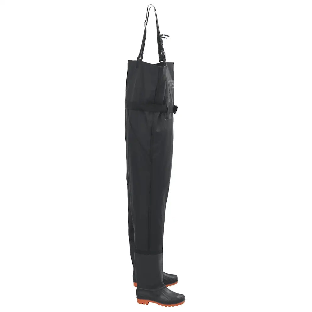 Wader con Stivali e Cintura Nero Taglia 46 4017007
