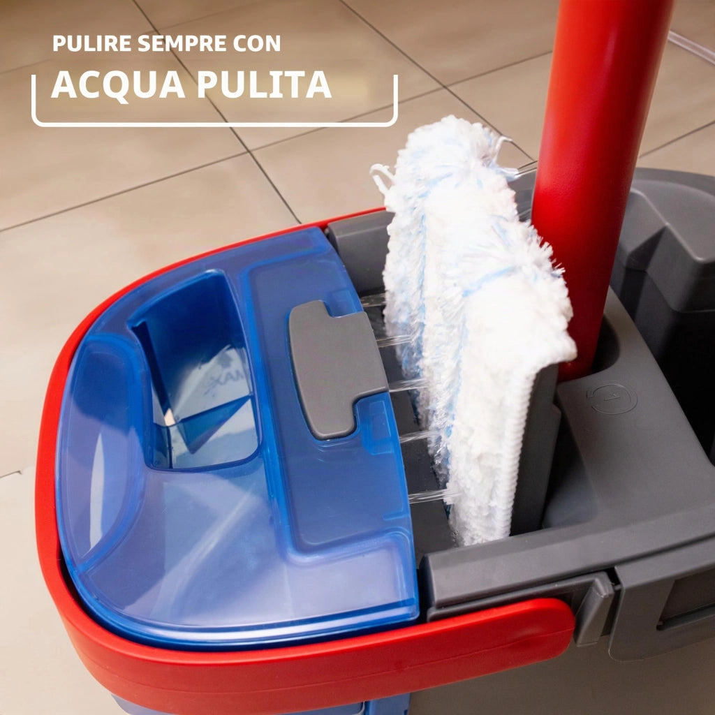 Supermocio H2PRO Flatmop Sistema Vileda Codice 61215