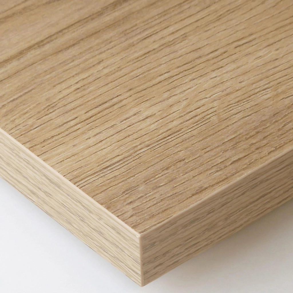 Consolle allungabile, 58 fino 180x90x73cm, Per 8 persone, Gambe in legno, colore Rovere RF2765