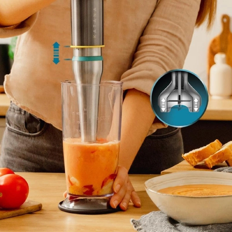 CECOTEC 03959 - Frullatore a immersione Katana 15 TotalDestroy Jar G