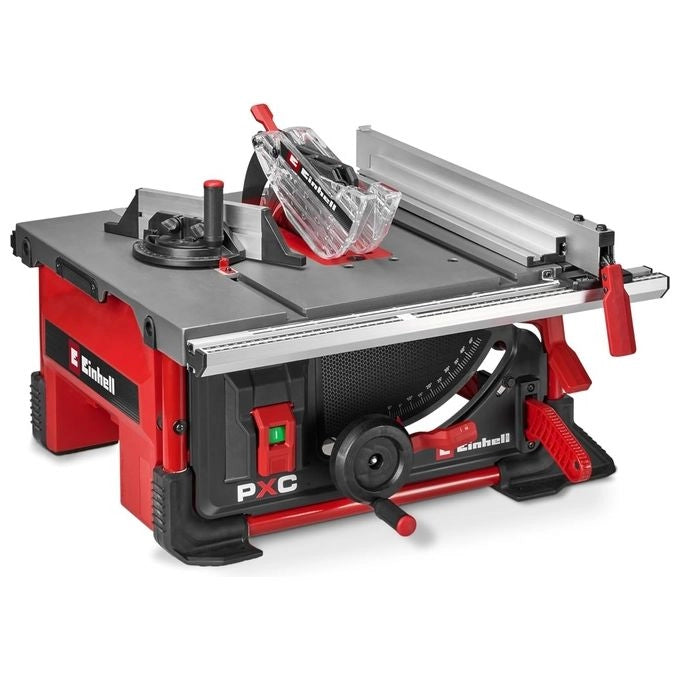 Einhell 4340455 TE-TS 36-8 T Li-Solo Sega circolare da banco 36 V diametro lama 210 mm altezza taglio 70 mm colore Nero