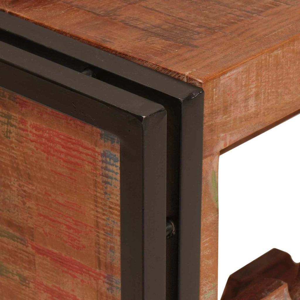 Portabottiglie 100 x 45 x 33 cm Legno massello riciclato CFW5927877