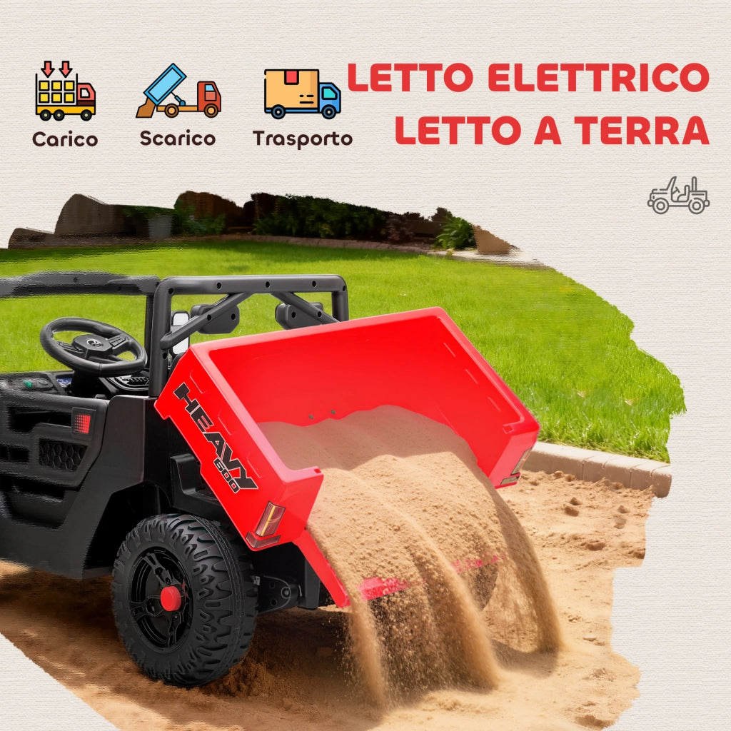 Auto Bambini Elettrica 12V ¨C Minimal ¨C Rosso