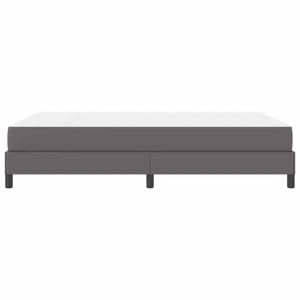 Struttura del letto con materasso Grigio 160 x 200 cm Tessuto 3398641