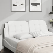 Cuscino Testiera Zadar Bianco 160 cm in Similpelle 374867