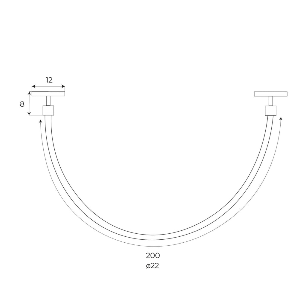 Lampada magnetica bianca ON/OFF 20W 1404lm 3000K Maxlight