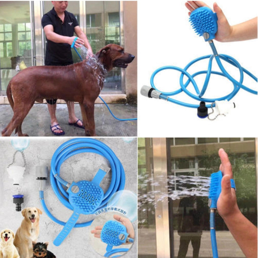 Trade Shop - Tubo Acqua Doccia Bagno Bagnetto Lavaggio Cani Animali Domestici -