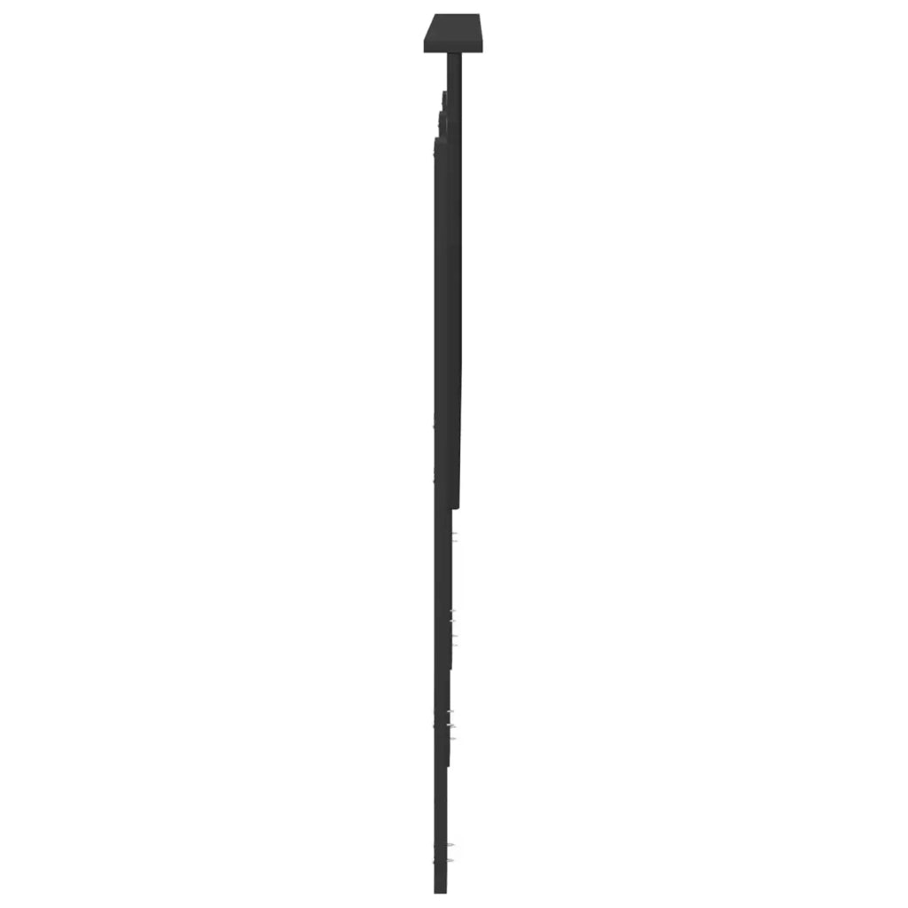 Testiera | Testata Rovere Nero 100 cm Legno ingegnerizzato