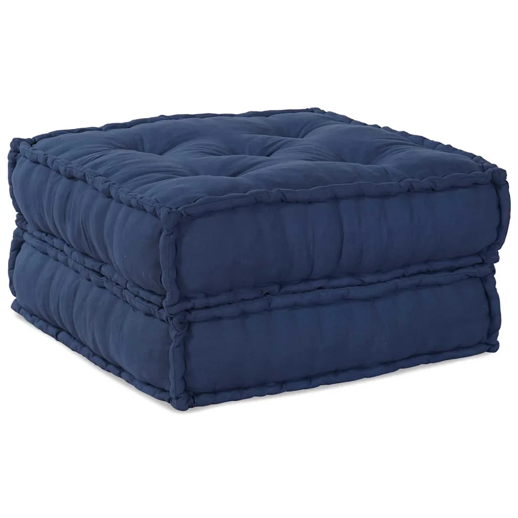 Unità di Divano Modulare 2 pcs Indaco 140 x 70 x 36 cm Tessuto 3315090