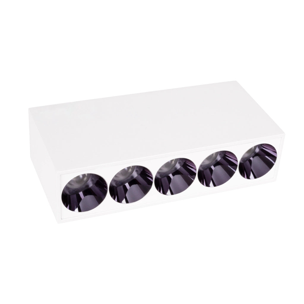 Plafoniera moderna bianca rettangolare LED 8W X-LINE Maxlight