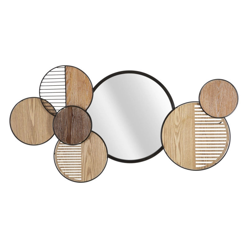 Specchio Da Muro Woody cm 123,2x4,4x63,5