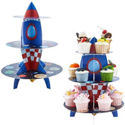 2 Piani di Presentazione per Cupcake a 3 Livelli 

Specifica tecnica: 2 pezzi