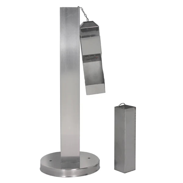 Posacenere a colonna da esterno Silver o Nero - Nero