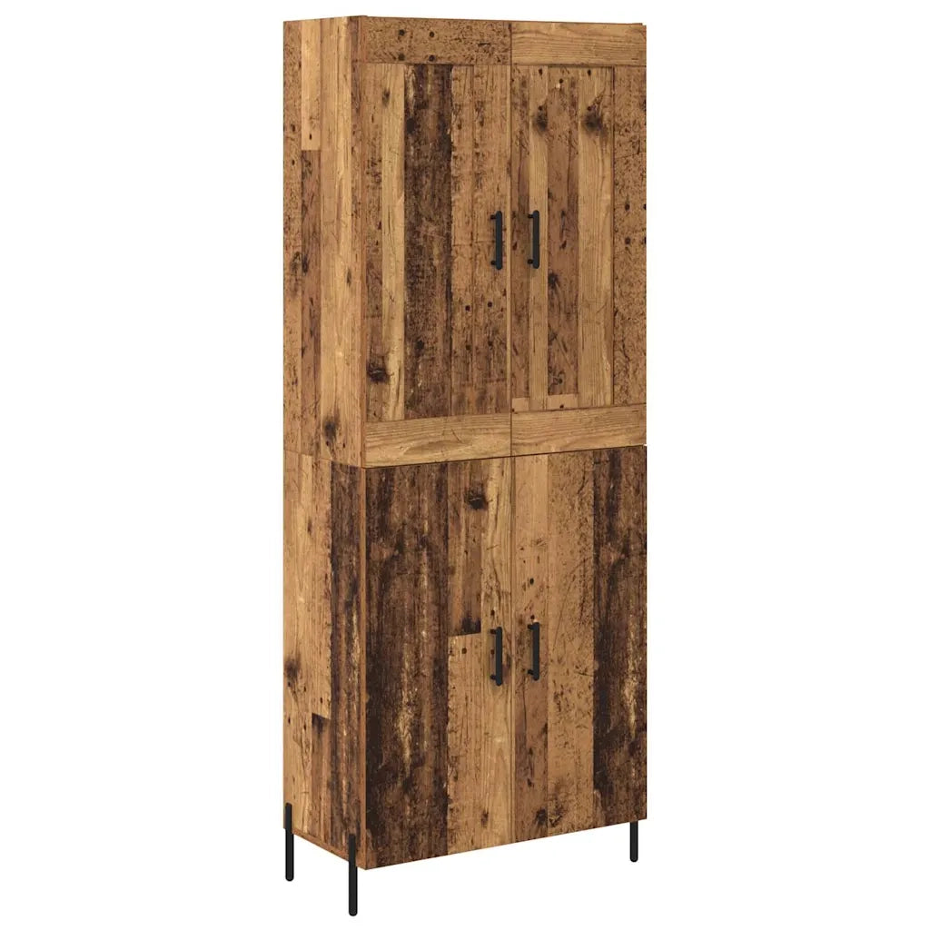 Credenza 2 pcs Legno vecchio Legno multistrato 3415667