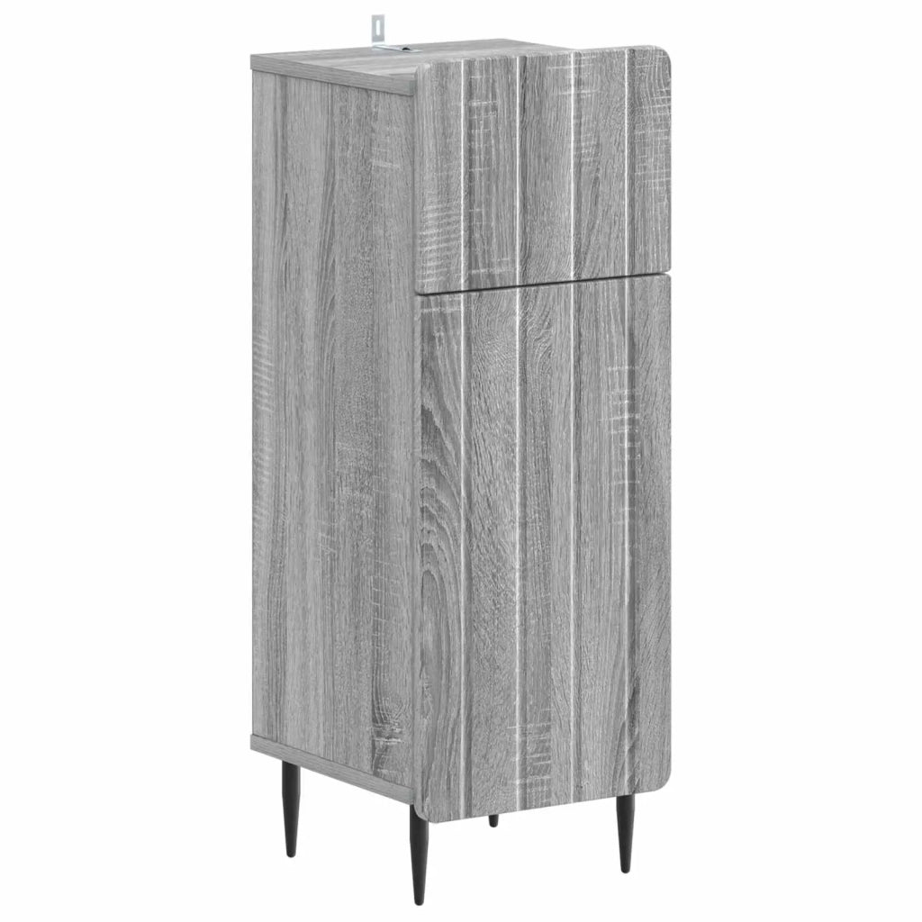 Set di armadietti da bagno in 3 pezzi ZWOLLE 3417843